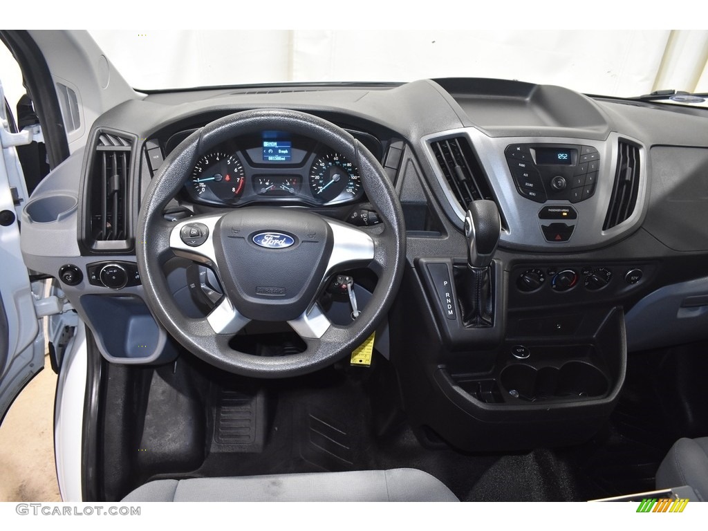 2016 Ford Transit 250 Van XL LR Regular Pewter Dashboard Photo #140105899