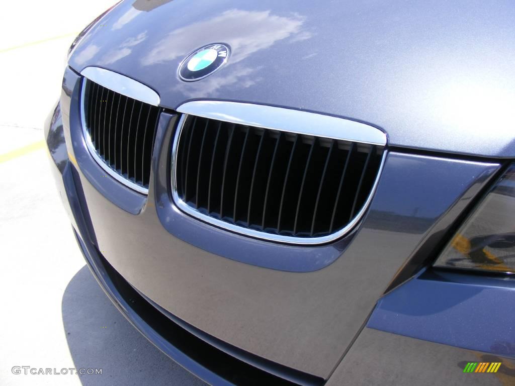 2008 3 Series 328i Sedan - Sparkling Graphite Metallic / Black photo #12