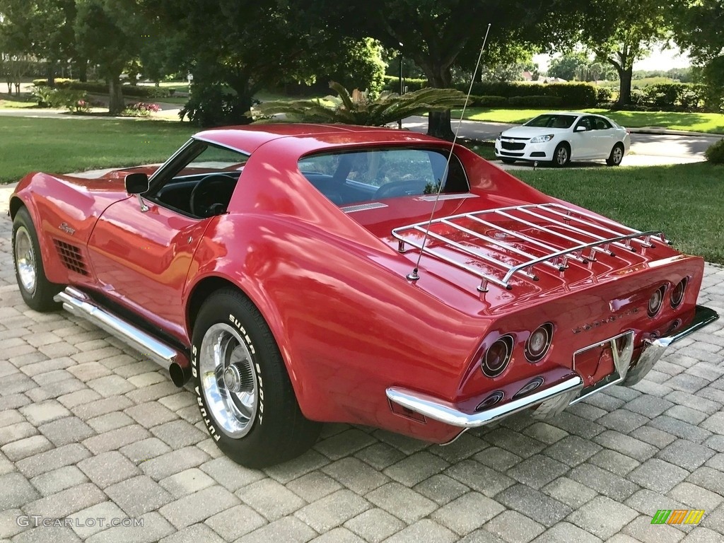 1971 Corvette Stingray Coupe - Mille Miglia Red / Black photo #11