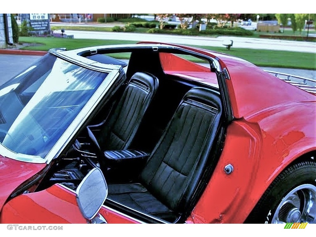 1971 Corvette Stingray Coupe - Mille Miglia Red / Black photo #12