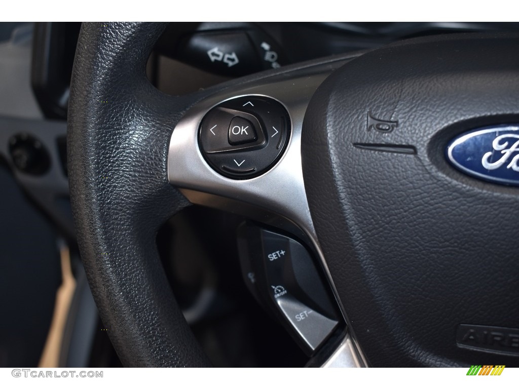 2016 Ford Transit 250 Van XL LR Regular Pewter Steering Wheel Photo #140105980