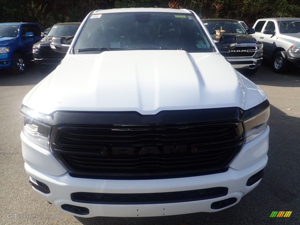 2021 1500 Big Horn Crew Cab 4x4 - Bright White / Black photo #2