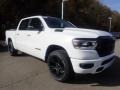 2021 Bright White Ram 1500 Big Horn Crew Cab 4x4  photo #3