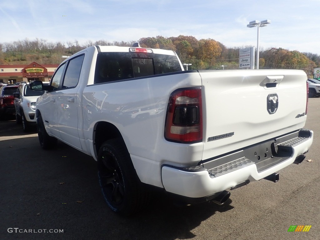 2021 1500 Big Horn Crew Cab 4x4 - Bright White / Black photo #5