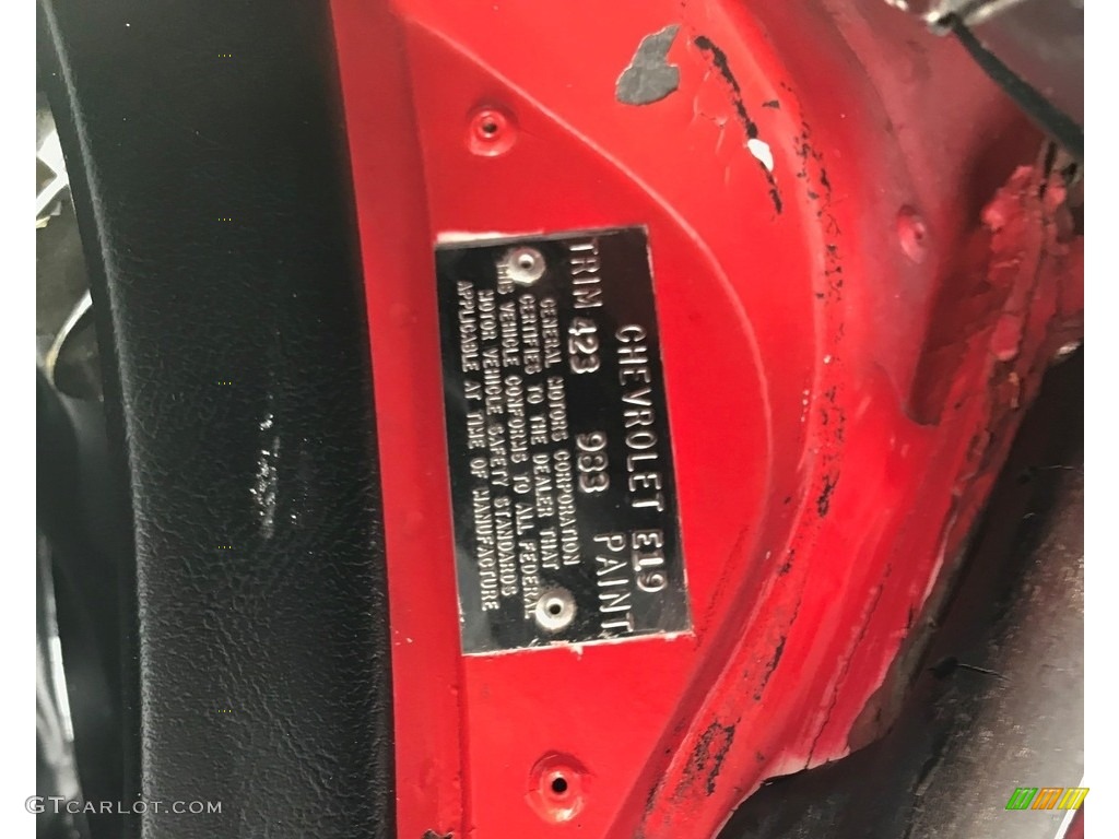 1971 Corvette Stingray Coupe - Mille Miglia Red / Black photo #28