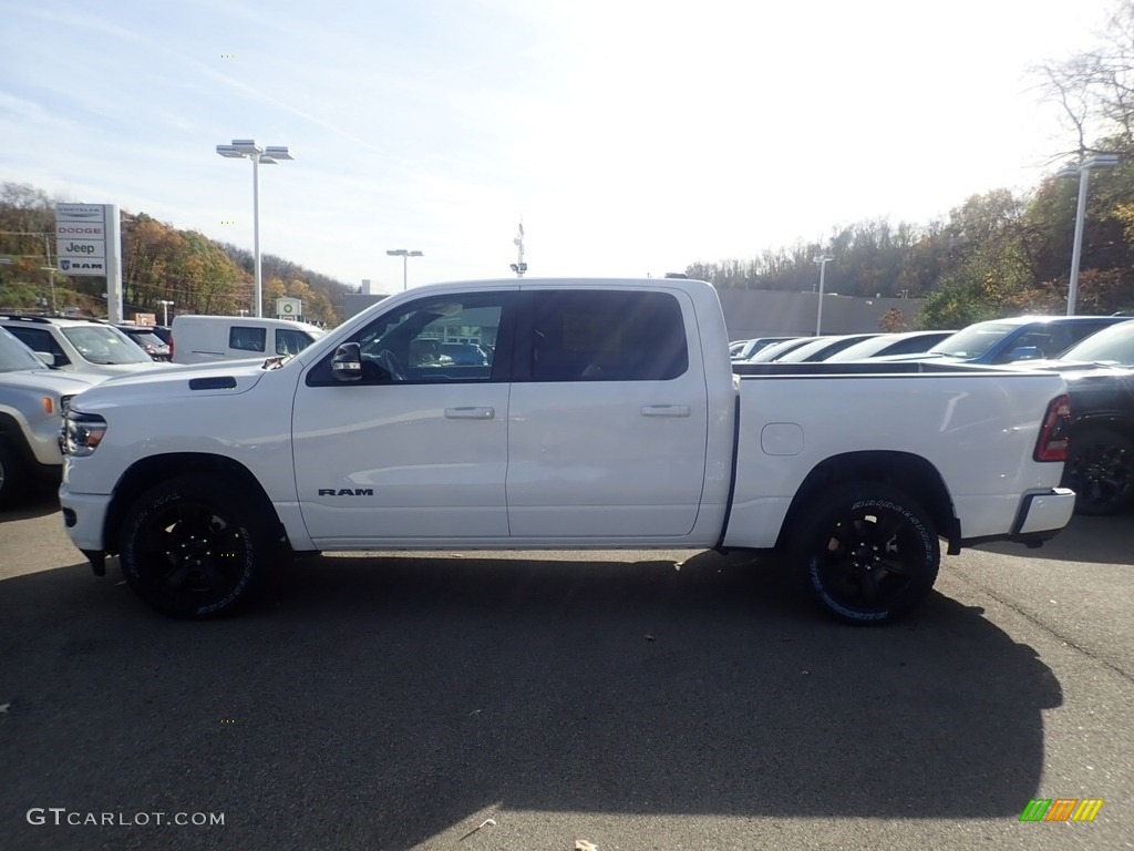 2021 1500 Big Horn Crew Cab 4x4 - Bright White / Black photo #10
