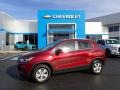 Crimson Metallic 2017 Chevrolet Trax LT AWD