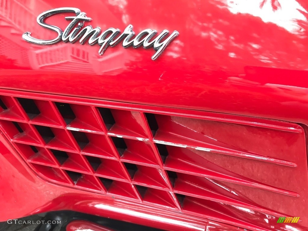 1971 Corvette Stingray Coupe - Mille Miglia Red / Black photo #34