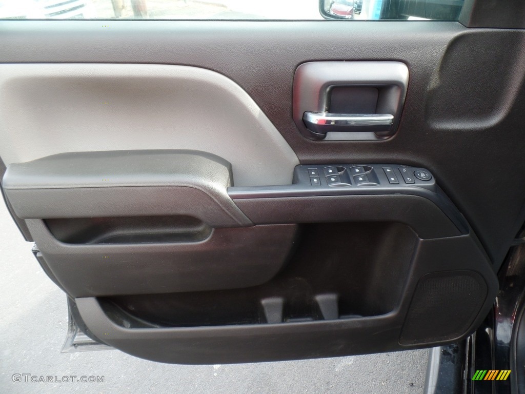 2016 Chevrolet Silverado 3500HD WT Crew Cab 4x4 Dark Ash/Jet Black Door Panel Photo #140106535