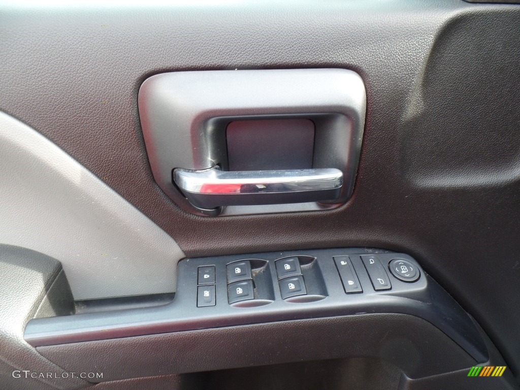 2016 Chevrolet Silverado 3500HD WT Crew Cab 4x4 Dark Ash/Jet Black Door Panel Photo #140106562