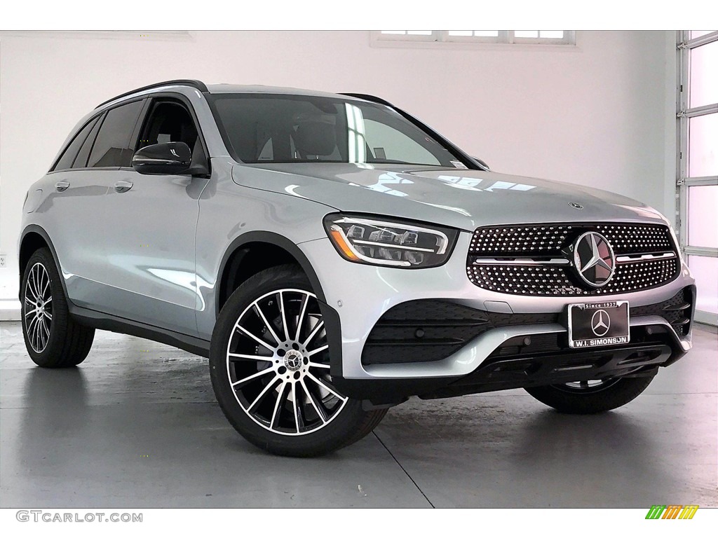 Cirrus Silver Metallic 2021 Mercedes-Benz GLC 300 4Matic Exterior Photo #140106590
