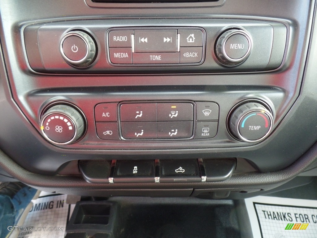 2016 Chevrolet Silverado 3500HD WT Crew Cab 4x4 Controls Photo #140106862