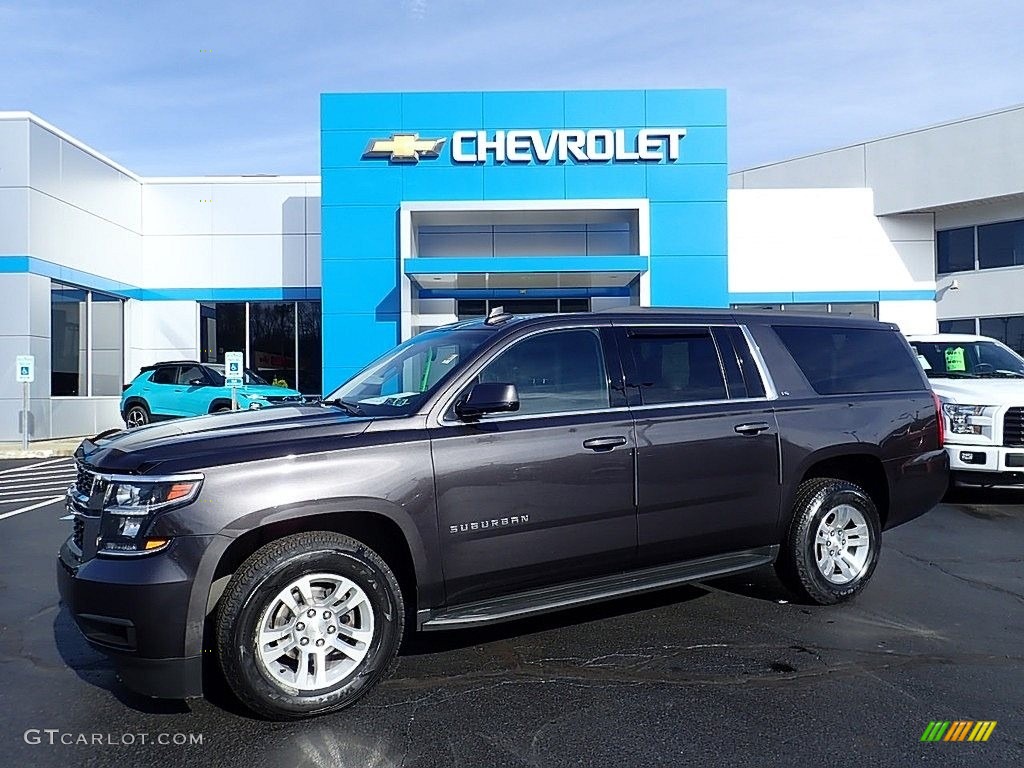 2016 Suburban LS 4WD - Tungsten Metallic / Jet Black photo #1