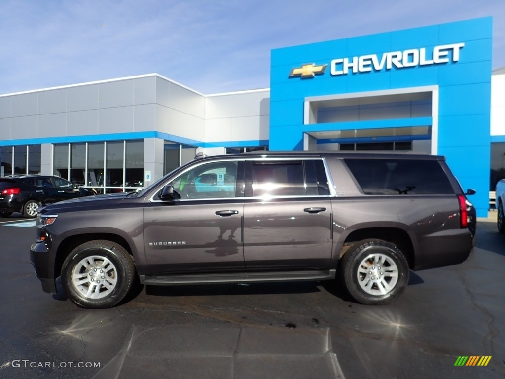 Tungsten Metallic 2016 Chevrolet Suburban LS 4WD Exterior Photo #140107087