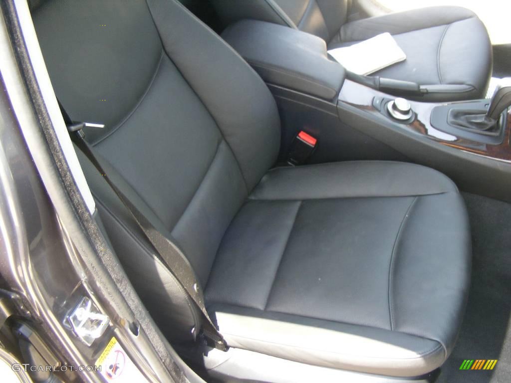 2008 3 Series 328i Sedan - Sparkling Graphite Metallic / Black photo #26