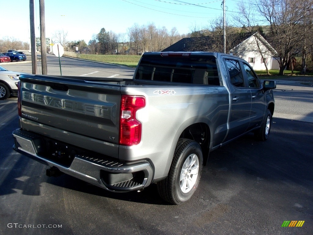 2021 Silverado 1500 LT Crew Cab 4x4 - Satin Steel Metallic / Jet Black photo #13