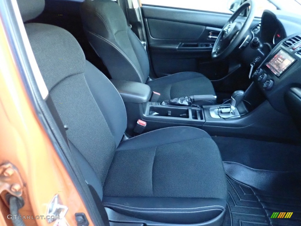 2014 XV Crosstrek 2.0i Premium - Tangerine Orange Pearl / Black photo #11