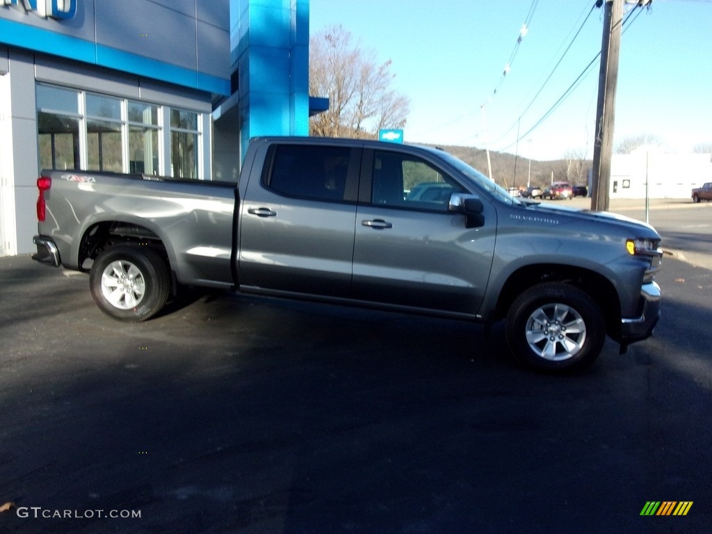 2021 Silverado 1500 LT Crew Cab 4x4 - Satin Steel Metallic / Jet Black photo #15