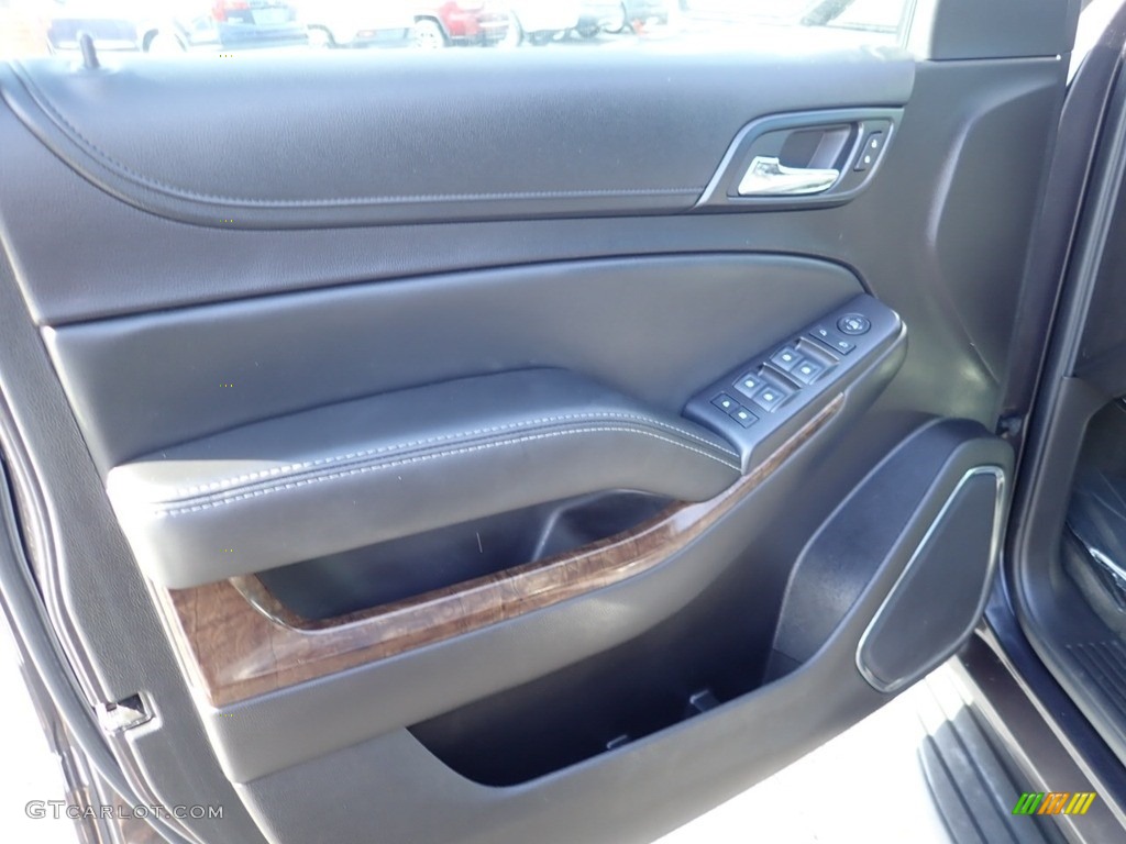 2016 Chevrolet Suburban LS 4WD Jet Black Door Panel Photo #140107576