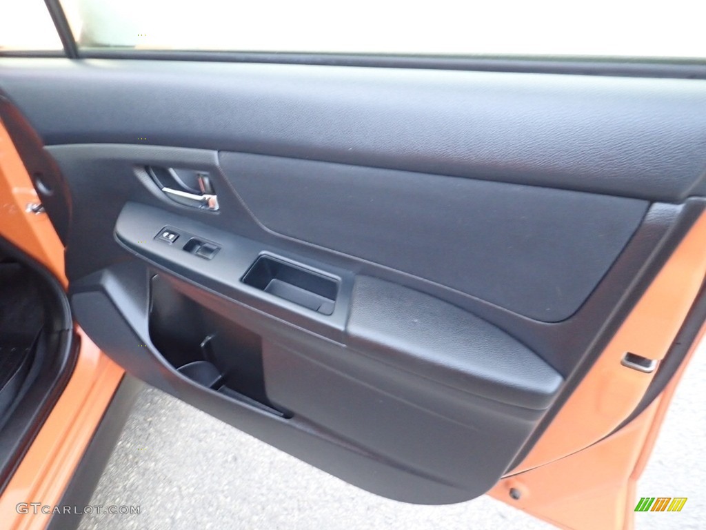 2014 XV Crosstrek 2.0i Premium - Tangerine Orange Pearl / Black photo #13