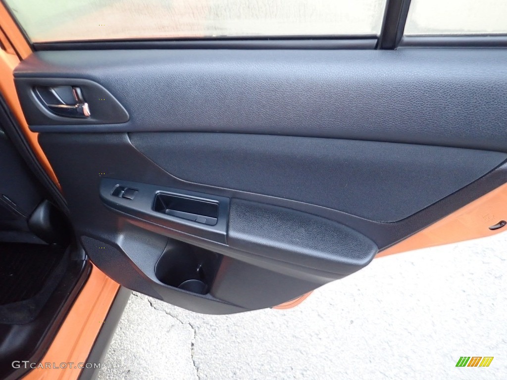 2014 XV Crosstrek 2.0i Premium - Tangerine Orange Pearl / Black photo #15