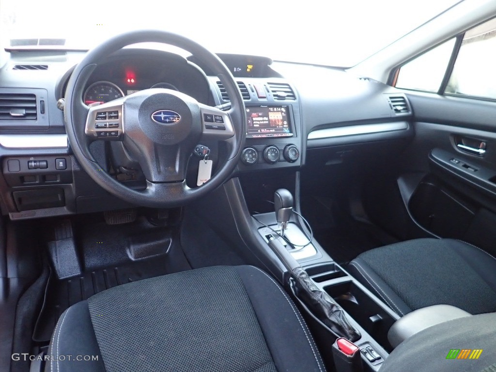 2014 XV Crosstrek 2.0i Premium - Tangerine Orange Pearl / Black photo #18