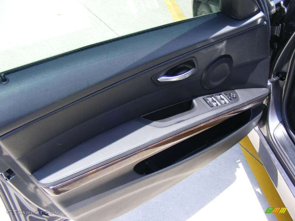 2008 3 Series 328i Sedan - Sparkling Graphite Metallic / Black photo #32