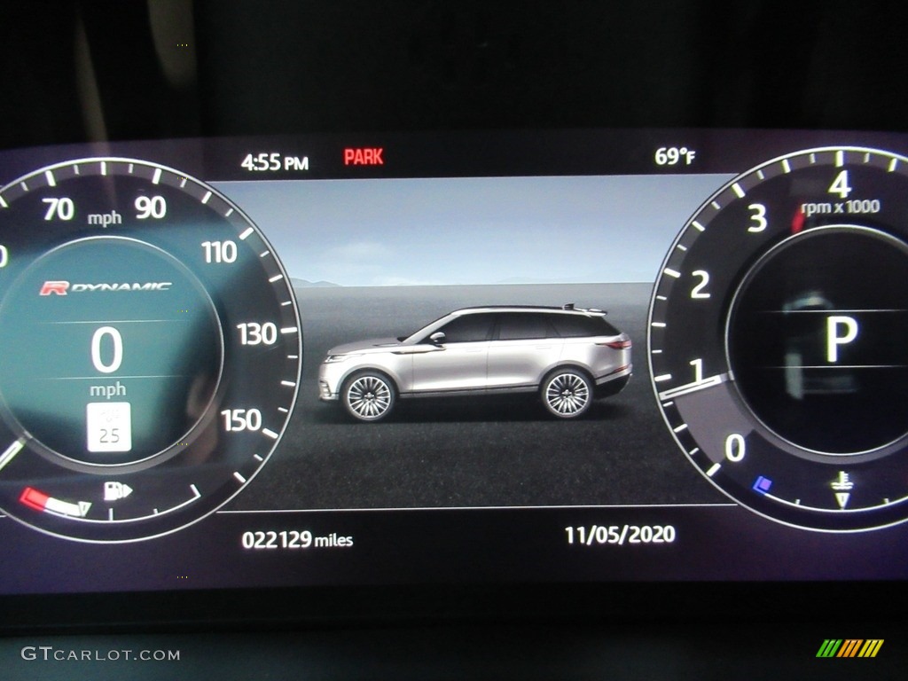 2019 Range Rover Velar R-Dynamic SE - Indus Silver Metallic / Ebony photo #15