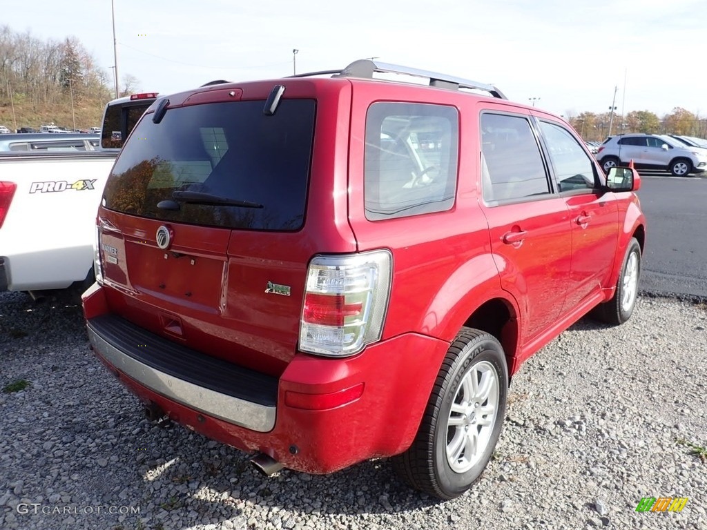 2010 Mariner V6 Premier 4WD - Sangria Red Metallic / Stone photo #4