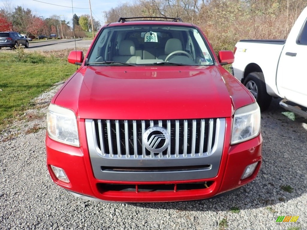 2010 Mariner V6 Premier 4WD - Sangria Red Metallic / Stone photo #6