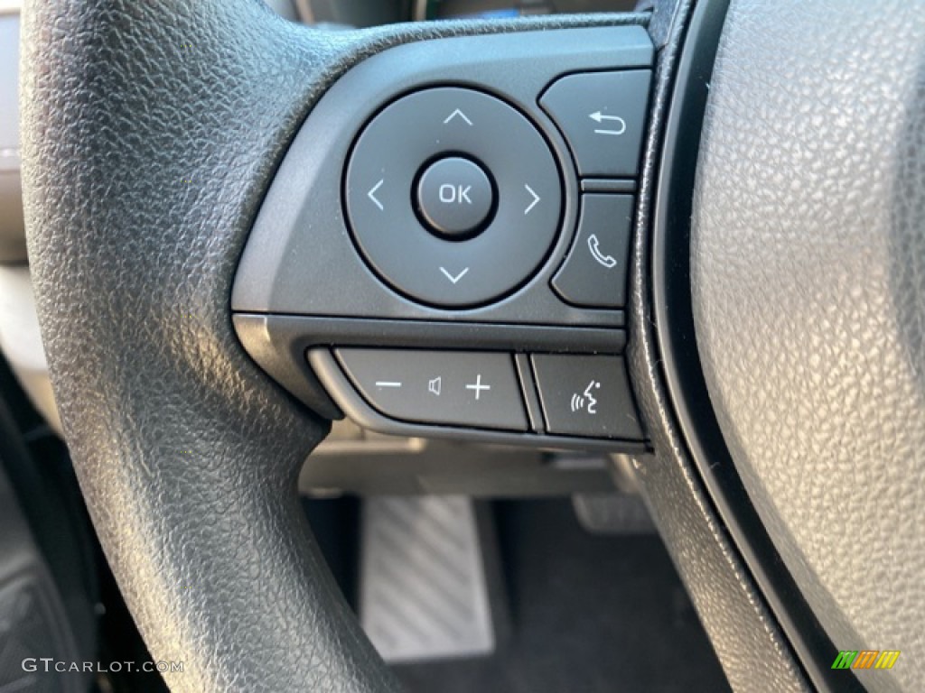 2021 RAV4 XLE AWD Hybrid - Midnight Black Metallic / Black photo #7