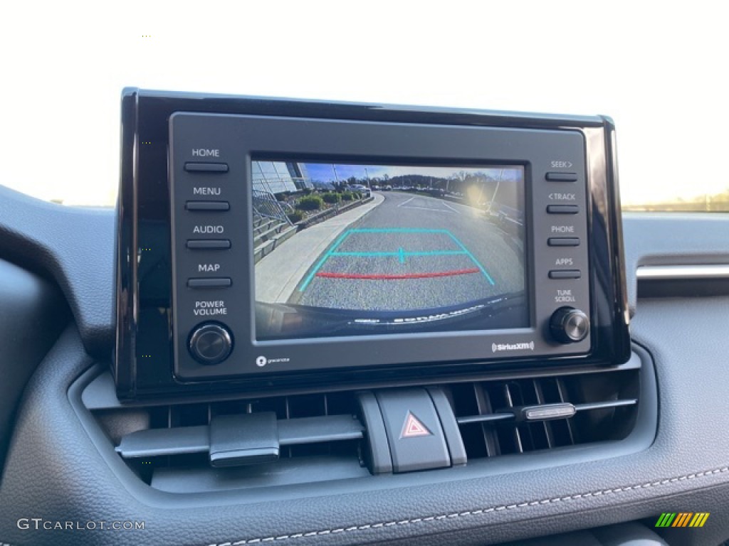 2021 RAV4 XLE AWD Hybrid - Midnight Black Metallic / Black photo #10