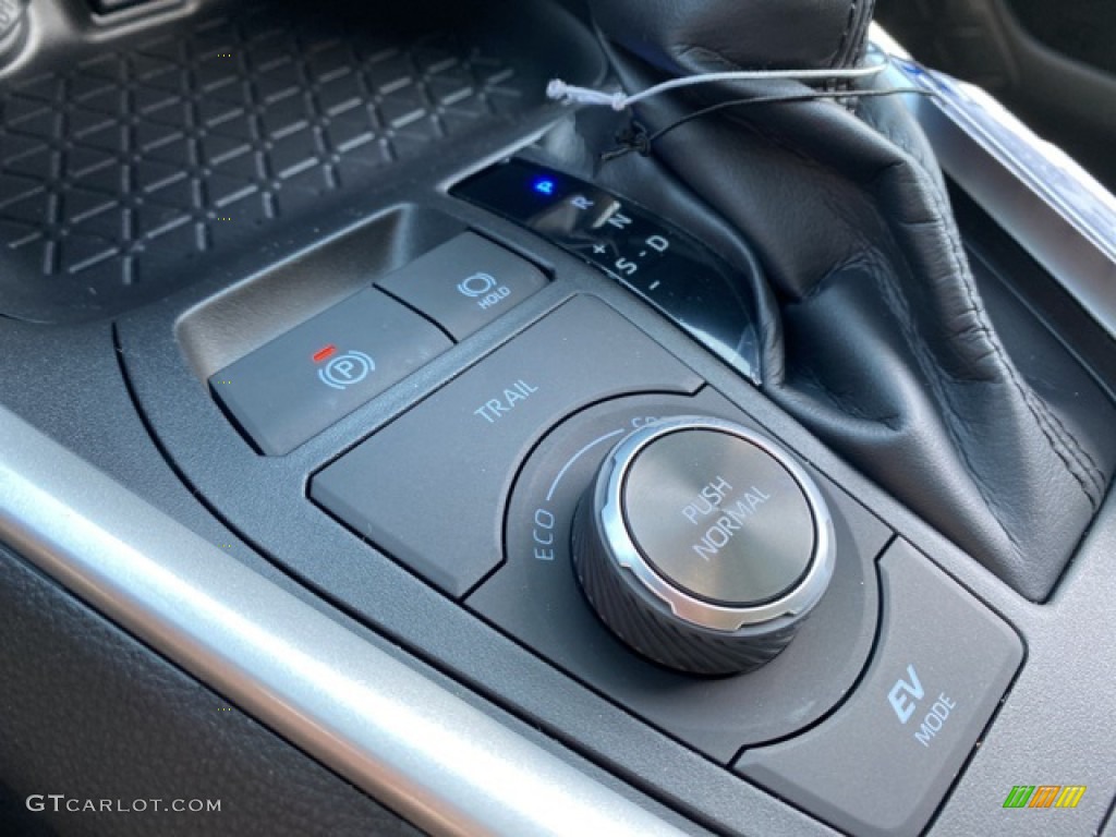 2021 RAV4 XLE AWD Hybrid - Midnight Black Metallic / Black photo #17