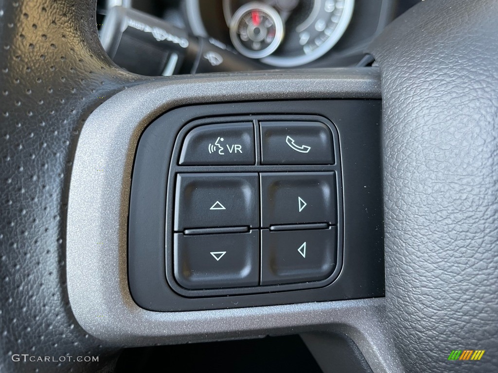 2020 Ram 3500 Tradesman Regular Cab 4x4 Black Steering Wheel Photo #140110342