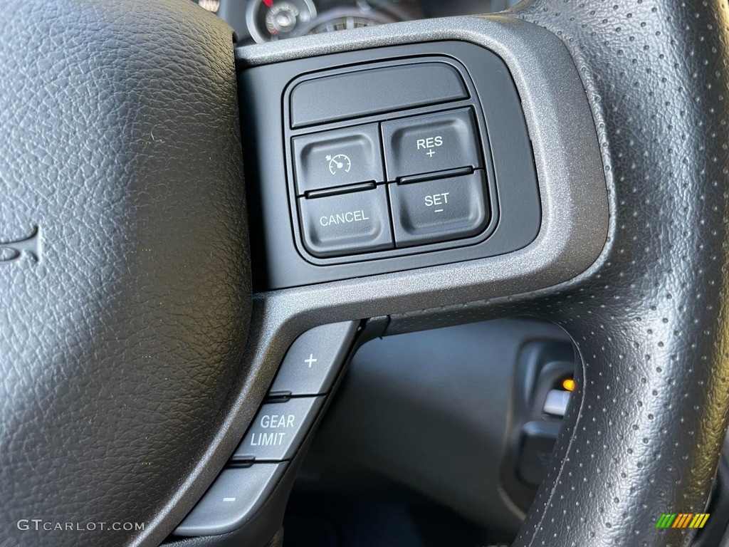 2020 Ram 3500 Tradesman Regular Cab 4x4 Black Steering Wheel Photo #140110364