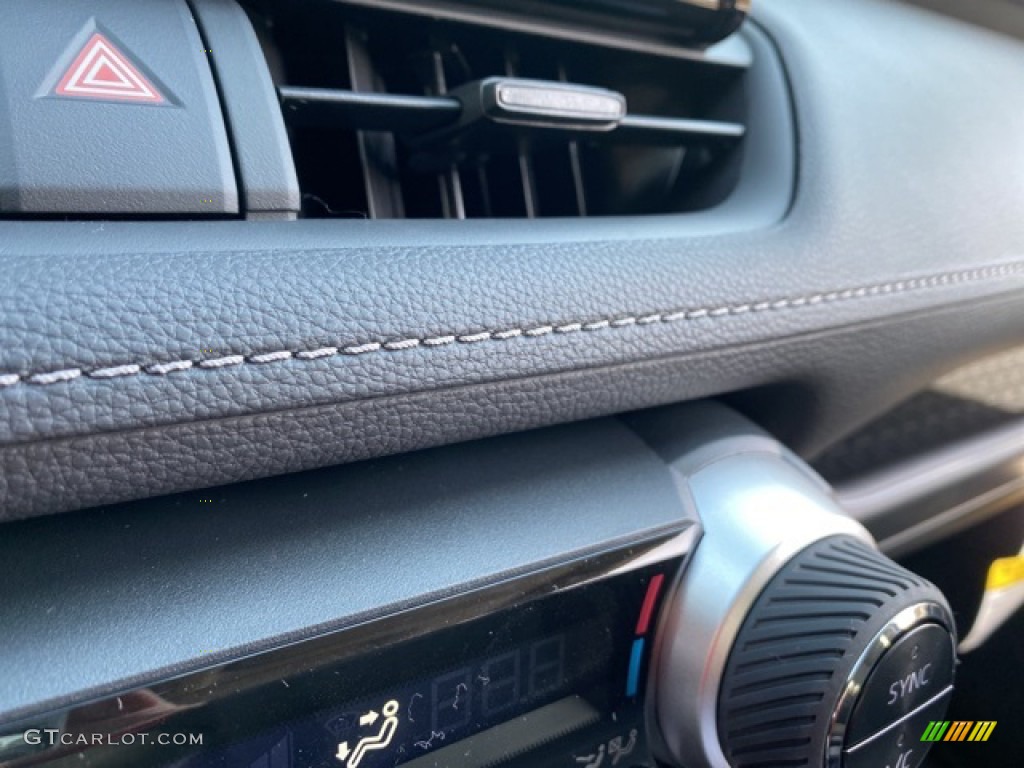 2021 RAV4 XLE AWD Hybrid - Midnight Black Metallic / Black photo #21