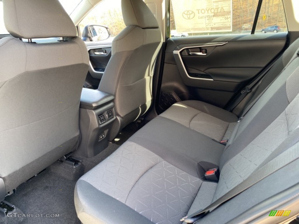 2021 RAV4 XLE AWD Hybrid - Midnight Black Metallic / Black photo #24