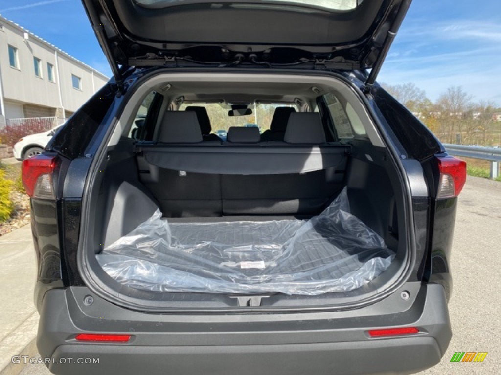 2021 RAV4 XLE AWD Hybrid - Midnight Black Metallic / Black photo #27