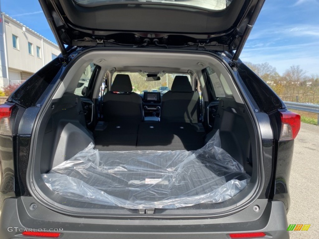 2021 RAV4 XLE AWD Hybrid - Midnight Black Metallic / Black photo #29