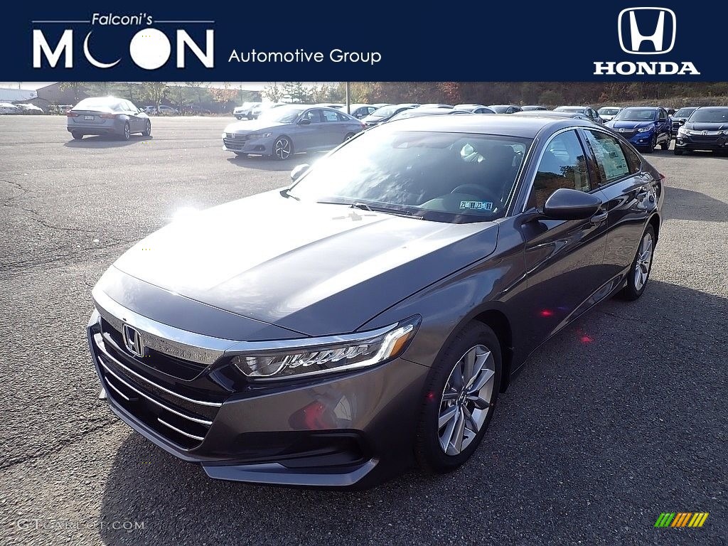 2021 Accord LX - Modern Steel Metallic / Black photo #1
