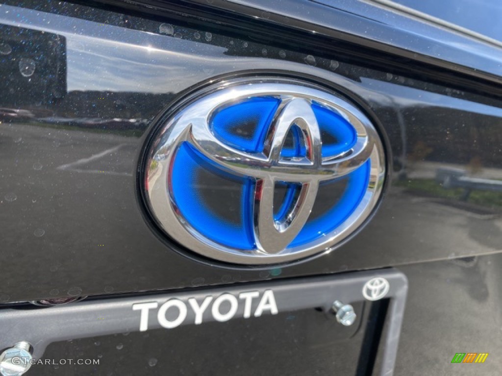 2021 RAV4 XLE AWD Hybrid - Midnight Black Metallic / Black photo #34