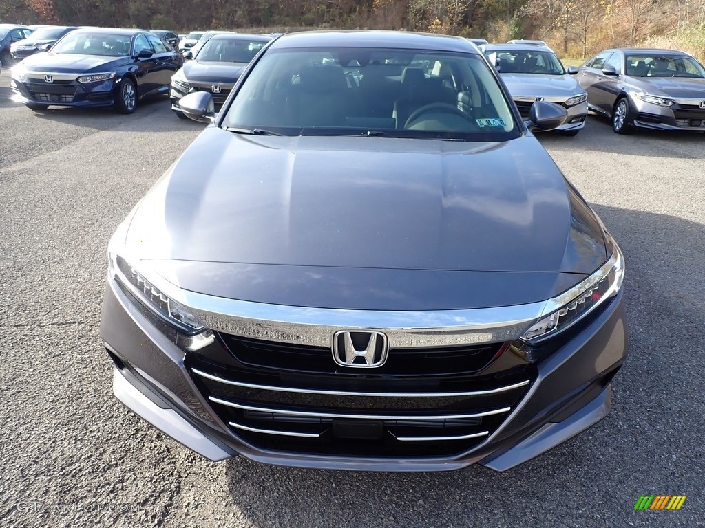 2021 Accord LX - Modern Steel Metallic / Black photo #7