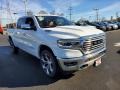 2021 Ivory White Tri-Coat Pearl Ram 1500 Long Horn Crew Cab 4x4  photo #1