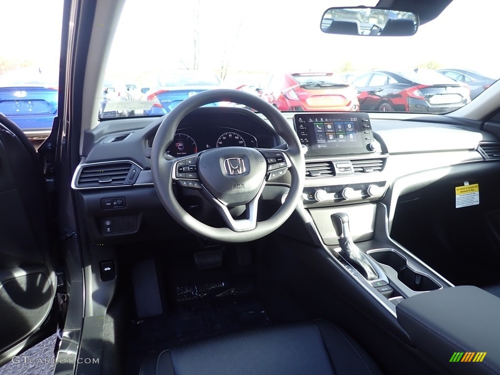 2021 Accord LX - Modern Steel Metallic / Black photo #10