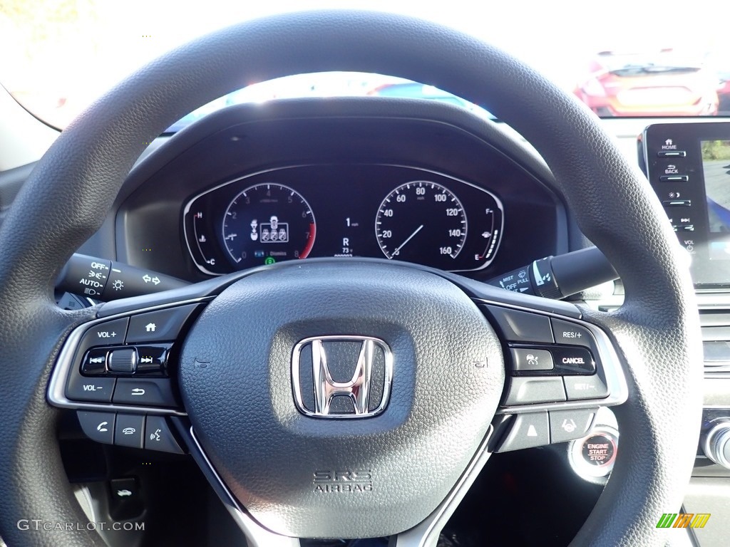 2021 Accord LX - Modern Steel Metallic / Black photo #15