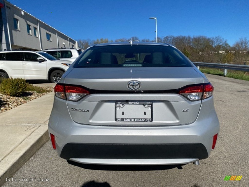 2021 Corolla LE - Classic Silver Metallic / Black photo #16