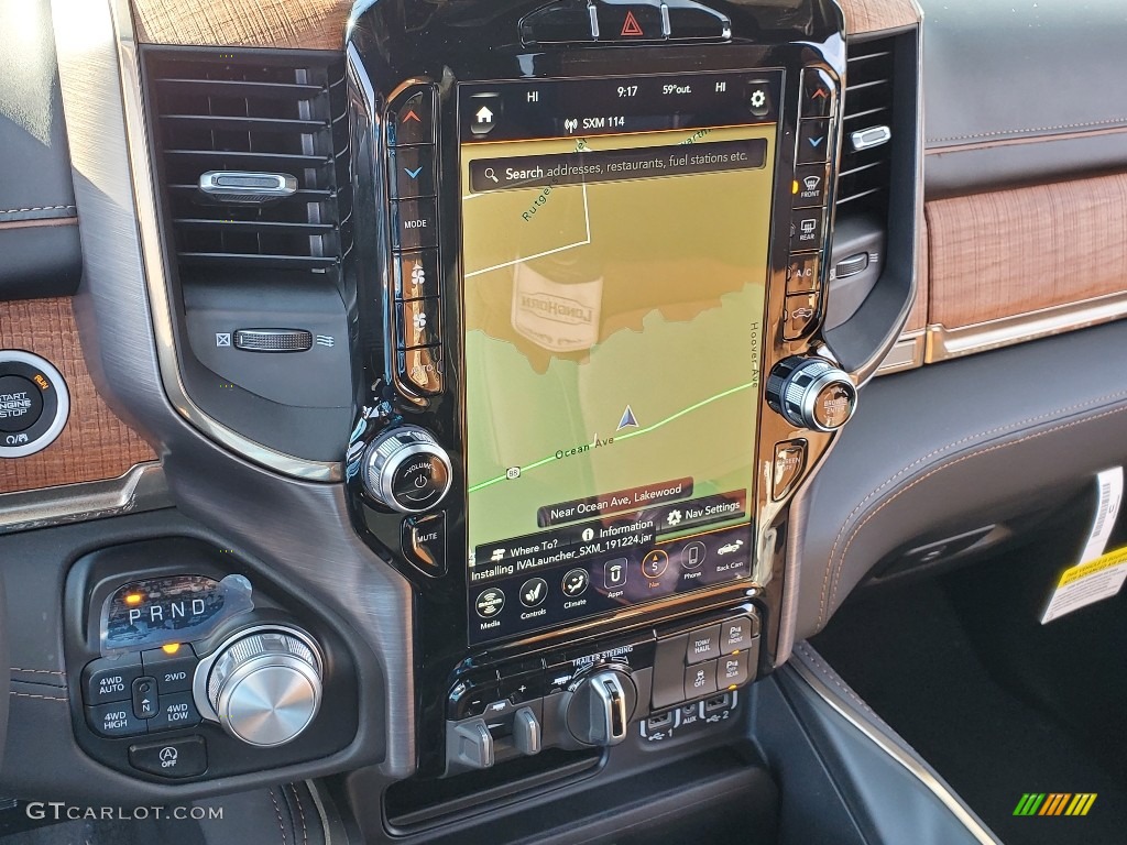 2021 Ram 1500 Long Horn Crew Cab 4x4 Navigation Photo #140111239