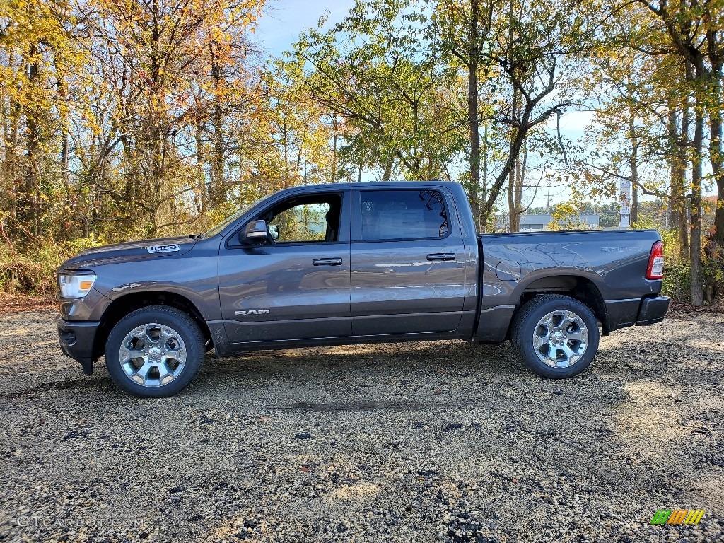 Granite Crystal Metallic 2021 Ram 1500 Big Horn Crew Cab 4x4 Exterior Photo #140111329