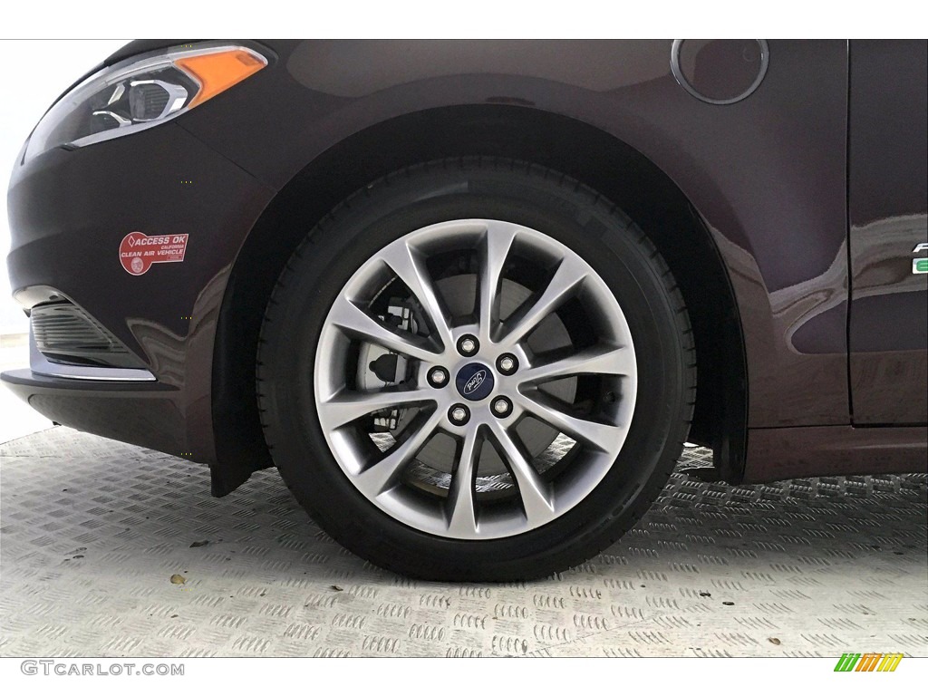 2018 Ford Fusion Energi SE Wheel Photo #140111395