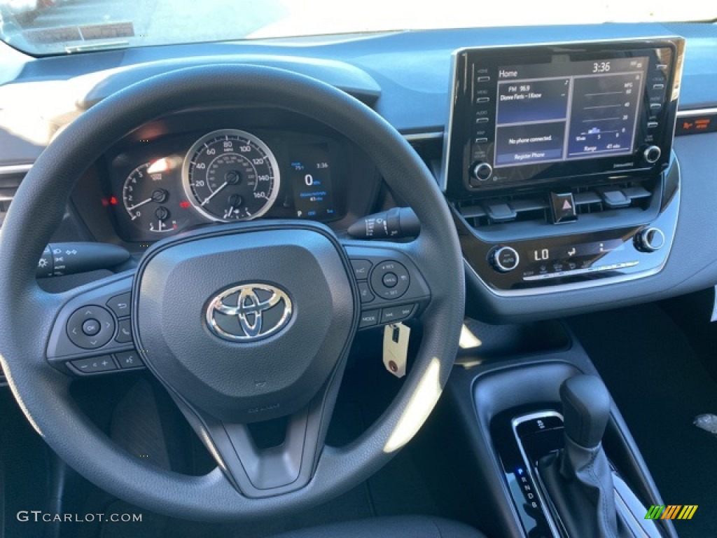 2021 Toyota Corolla LE Black Dashboard Photo #140111601
